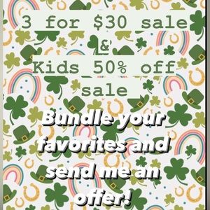 •KIDS 50% OFF•MAKE ME AN OFFER•BUNDLE YOUR FAVORITES TOGETHER